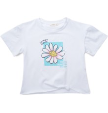 Футболка дитяча Breeze з ромашкою (18731-140G-white)
