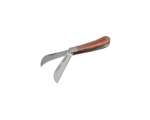 Ніж монтажний Stanley для електрика складаний, з двома лезами, 70 мм. (STHT0-62687)