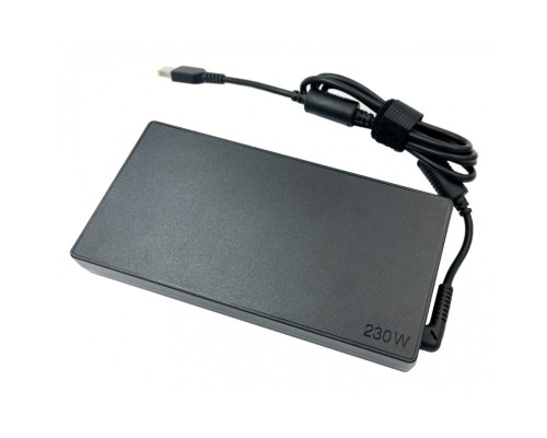 Блок живлення до ноутбуку Lenovo 230W 20V, 11.5A, роз'єм прямокутний (pin inside) Slim (A40295)