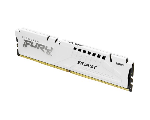 Модуль пам'яті для комп'ютера DDR5 32GB 5200 MHz Beast EXPO White Kingston Fury (ex.HyperX) (KF552C36BWE-32) Модуль пам'яті для комп'ютера DDR5 32GB 5200 MHz Beast EXPO White Kingston Fury (ex.HyperX) (KF552C36BWE-32)