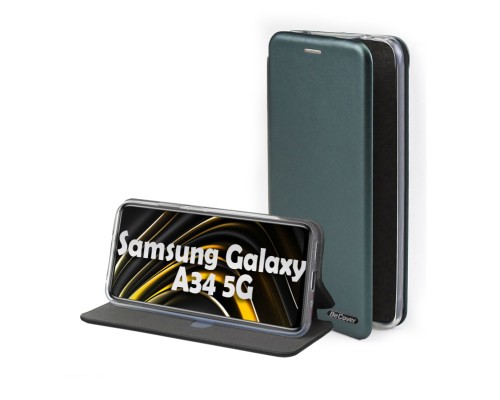 Чохол до мобільного телефона BeCover Exclusive Samsung Galaxy A34 5G SM-A346 Dark Green (709032)