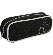 Пенал Cool For School 2 відділення Чорний (CF87194)