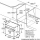 Духова шафа Bosch HBG7361B1