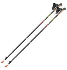 Палиці для скандинавської ходи Gabel FX-75 Snake Carbon 120 Dual Spike (7008351011200)