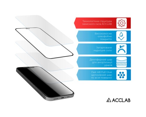 Скло захисне ACCLAB Full Glue Samsung A24 5G (1283126573682)