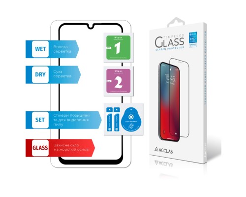 Скло захисне ACCLAB Full Glue Samsung A24 5G (1283126573682)