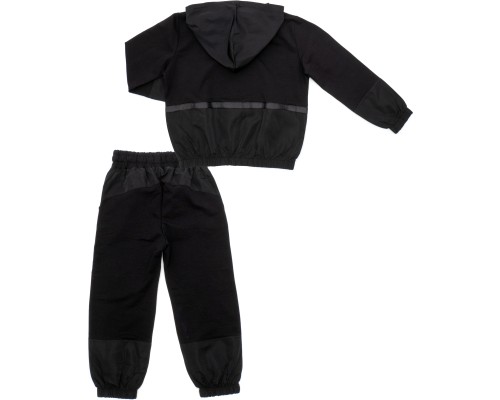 Спортивний костюм дитячий Breeze комбінований (18249-146G-black)