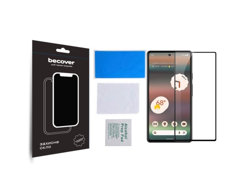 Скло захисне BeCover Google Pixel 7a Black (709767)