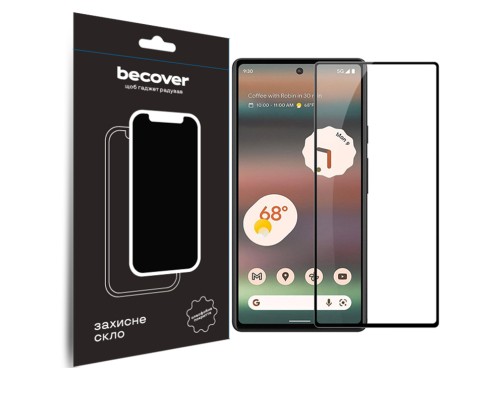 Скло захисне BeCover Google Pixel 7a Black (709767)