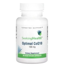 Вітамінно-мінеральний комплекс Seeking Health Коензим Q10, 100 мг, Optimal CoQ10, 60 вегетаріанських капсул (SKH-52022)