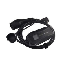 Зарядний пристрій для електромобіля HiSmart Type 2-Schuko (220V), 16A, 3.5kW, 1-фазный, 5м (EV200757)