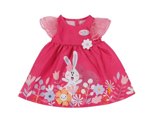 Аксесуар до ляльки Zapf Одяг для ляльки Baby Born Сукня з квітами 43 см (832639)