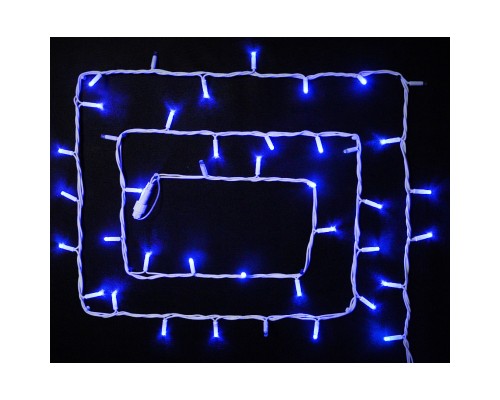 Гірлянда Delux String 100LED IP44 EN синій 2x5м (90012975)