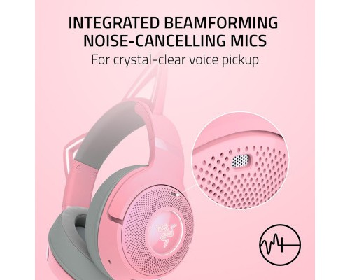 Навушники Razer Kraken Kitty V2 Bluetooth Quartz (RZ04-04860100-R3M1)