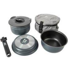 Набір туристичного посуду Bo-Camp Trekking Anthracite 5 предметів Сірий (2300351)