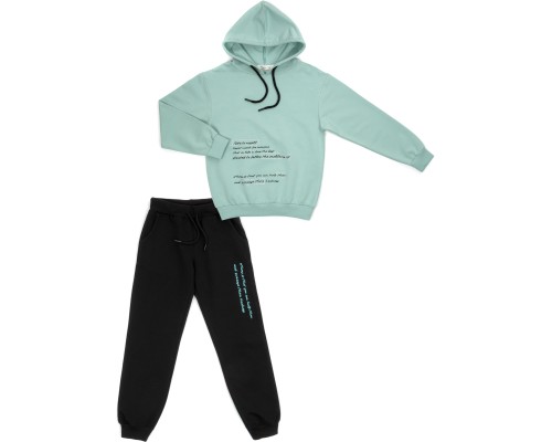 Спортивний костюм дитячий Breeze з капюшоном (19364-146G-green)