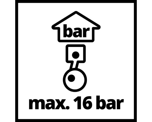 Пневматичний шланг Einhell TC-PH 150, 15+1.5м, 9мм, до 16бар, 5.8кг, на катушці (4138005)