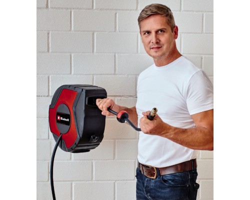 Пневматичний шланг Einhell TC-PH 150, 15+1.5м, 9мм, до 16бар, 5.8кг, на катушці (4138005)