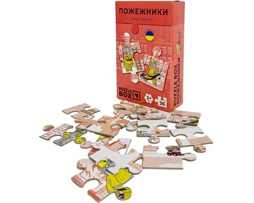 Пазл JoyBand набір Пожежники 36 елементів (PB04)