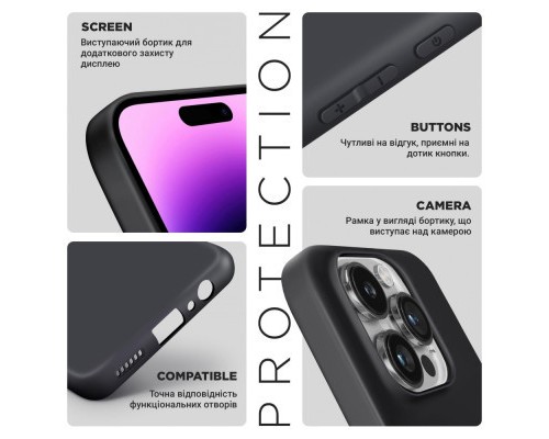 Чохол до мобільного телефона Armorstandart Matte Slim Fit Samsung S24 Plus Camera cover Black (ARM72476) Чохол до мобільного телефона Armorstandart Matte Slim Fit Samsung S24 Plus Camera cover Black (ARM72476)