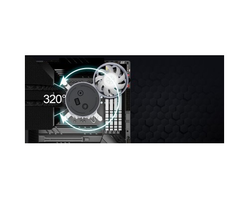 Кулер до корпусу Silver Stone SST-IMF70-ARGB