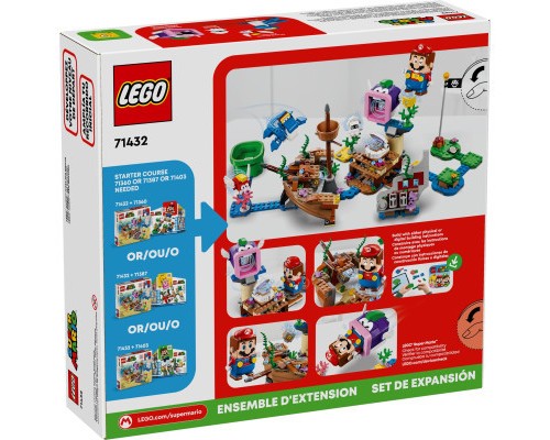 Конструктор LEGO Пригоди Dorrie на затонулому кораблі. Додатковий набір 500 деталей (71432)