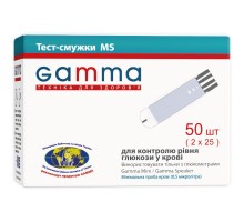 Тест-смужки для глюкометра Bionime MS 50 шт. (7640143651818)
