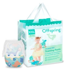 Підгузки Offspring трусики Розмір XXL (15-23 кг) 24 шт, Підводний світ (9355465009077) (DP-OI-FAP-XXL24P-AQT)