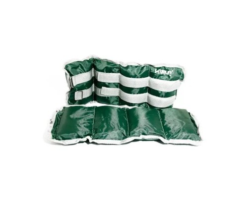 Обважнювач LiveUp Wrist/Ankle Weights LS3011-2 2 шт по 2 кг зелений (6951376126358)