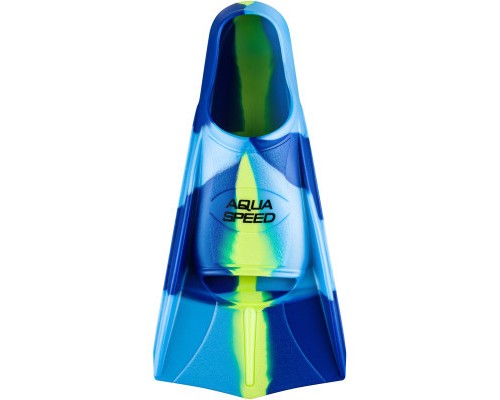Ласти Aqua Speed Training Fins 137-82 7941 синій, блакитний, жовтий 35-36 (5908217679413)