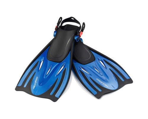 Ласти Aqua Speed Wombat Kid 528-11-2 чорний, синій 32-37 (5908217630346)