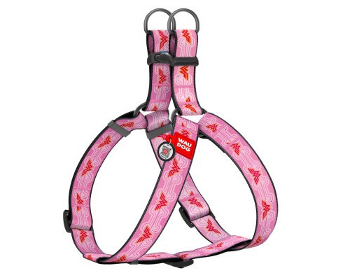 Шлея для собак WAUDOG Nylon з QR паспортом 