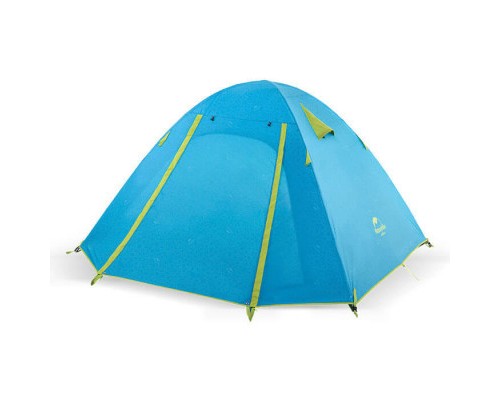 Намет Naturehike тримісний P-Series NH18Z033-P 210T/65D блакитний (6975641887331)