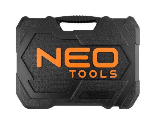 Набір головок Neo Tools 20шт, 1/2