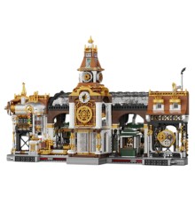 Конструктор Pantasy Original - Steampunk Залізнична станція в стилі стімпанк (85007)