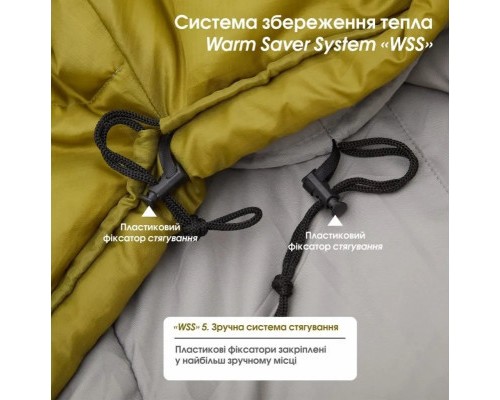 Спальний мішок Mousson PLATO L Olive (9043)