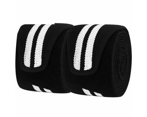 Бинт для спорту RDX на коліна K2 GYM Knee Wrap Black (WAH-K2B)