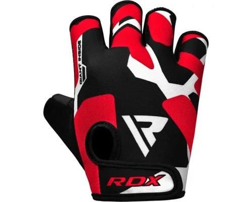 Рукавички для фітнесу RDX F6 Sumblimation Red L (WGS-F6R-L)