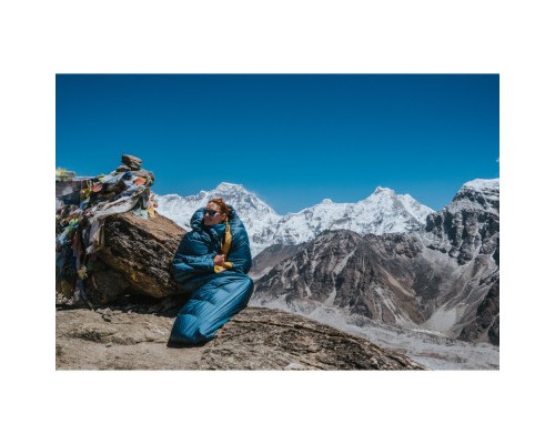 Спальний мішок Turbat Kuk пуховий 500 blue 185 см (012.005.0182)