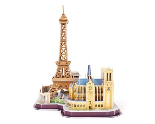 Пазл Cubic Fun City line Paris (MC254h)