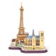Пазл Cubic Fun City line Paris (MC254h)