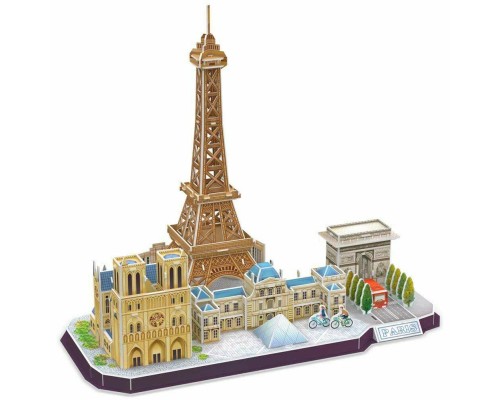 Пазл Cubic Fun City line Paris (MC254h)