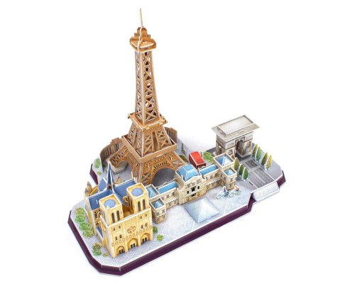 Пазл Cubic Fun City line Paris (MC254h)