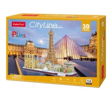 Пазл Cubic Fun City line Paris (MC254h)
