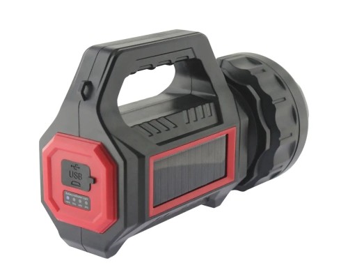 Ліхтар Quantum Grant 5W LED+COB USB/solar з функцією Power Bank (QM-FL1051)