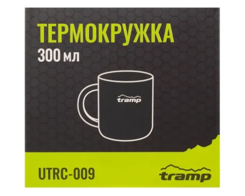 Чашка туристична Tramp 300 мл Black (UTRC-009-black)