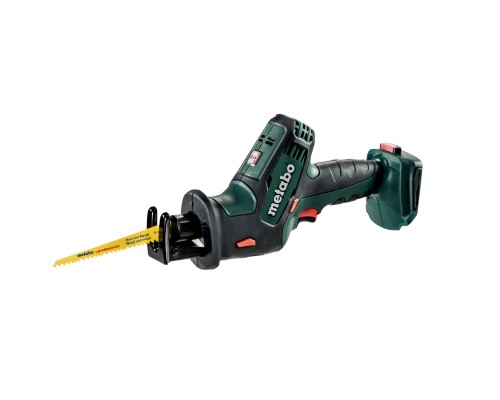 Шабельна пила Metabo SSE 18 LTX COMPACT 18V, хід 13мм, 1.4кг (без АКБ та ЗП) (602266890)