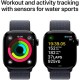 Смарт-годинник Apple Watch Series 10 GPS 42mm Jet Black Aluminium Case with Ink Sport Loop (MWWG3QH/A)