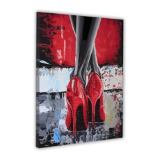 Картина по номерам Santi З алмазною мозаїкою Підбори 40 х 50 см (954937)