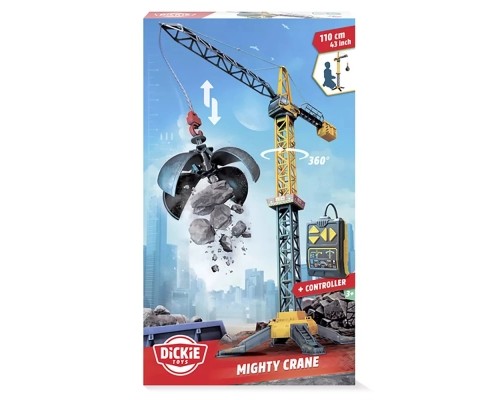 Спецтехніка Dickie Toys Кран Могучий на ДК 110 см (3729022) Спецтехніка Dickie Toys Кран Могучий на ДК 110 см (3729022)